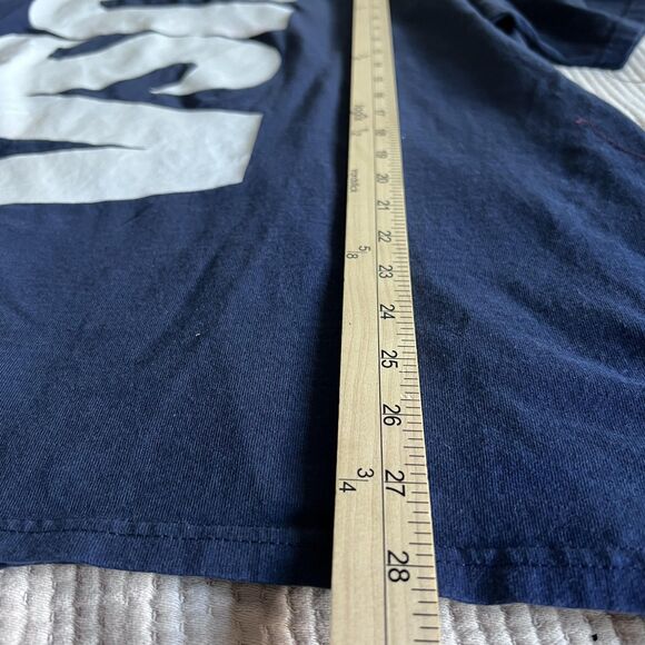 Nike USA Shirt Mens XL Navy Blue Graphic Swoosh Flag Short Sleeve T-Shirt Tee - Picture 9 of 9